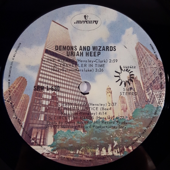 Uriah Heep - Demons and Wizards - Vinyl LP Record - Picture 5 of 6